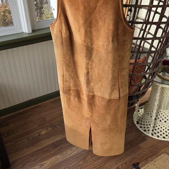 DANIER Leather Dress, size 8 - Picture 3 of 4